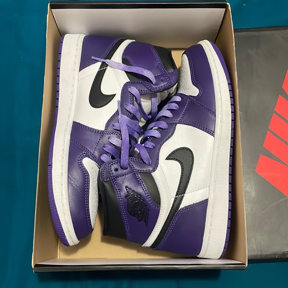 Court purple 2.0 Jordan 1 sz 9